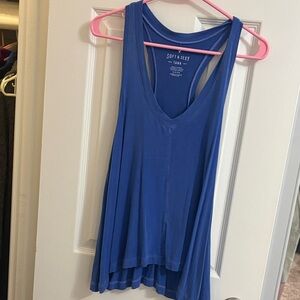 American Eagle Outfitters Soft & Sexy Blue Tank Top